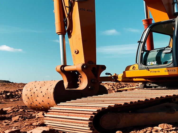 excavator tracks